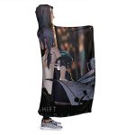 ArKnights Hooded Blanket - Wearable 3D Print Hooded Blanket