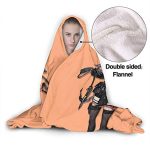 ArKnights Hooded Blanket - Wearable 3D Print Hooded Blanket