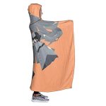 ArKnights Hooded Blanket - Wearable 3D Print Hooded Blanket