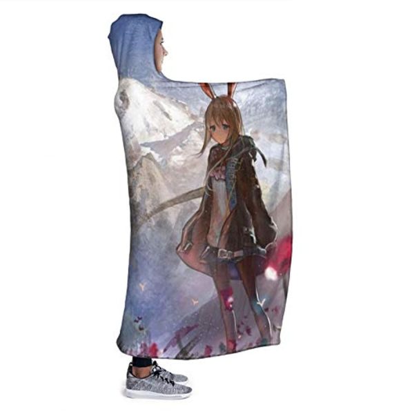 ArKnights Hooded Blanket - Wearable 3D Print Hooded Blanket