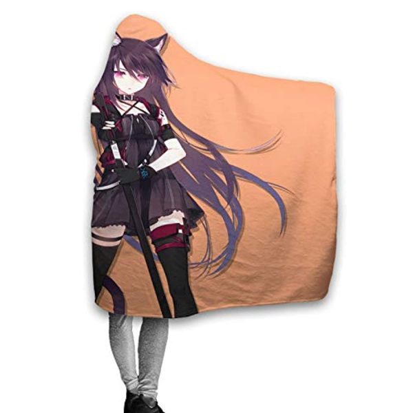 ArKnights Hooded Blanket - Wearable 3D Print Hooded Blanket