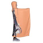 ArKnights Hooded Blanket - Wearable 3D Print Hooded Blanket