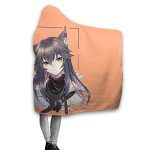 ArKnights Hooded Blanket - Wearable 3D Print Hooded Blanket