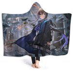 ArKnights Hooded Blanket - Wearable 3D Print Hooded Blanket