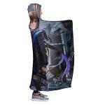 ArKnights Hooded Blanket - Wearable 3D Print Hooded Blanket