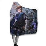 ArKnights Hooded Blanket - Wearable 3D Print Hooded Blanket