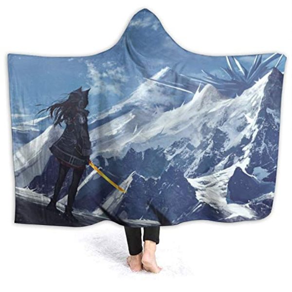 ArKnights Hooded Blanket - Wearable 3D Print Hooded Blanket