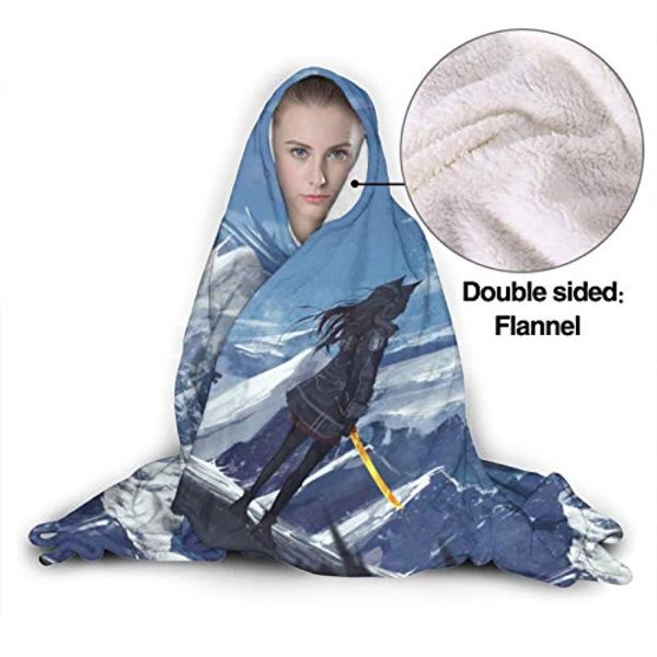 ArKnights Hooded Blanket - Wearable 3D Print Hooded Blanket