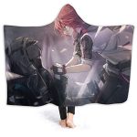 ArKnights Hooded Blanket - Wearable 3D Print Hooded Blanket