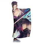 ArKnights Hooded Blanket - Wearable 3D Print Hooded Blanket