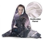 ArKnights Hooded Blanket - Wearable 3D Print Hooded Blanket