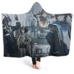 ArKnights Hooded Blanket - Wearable 3D Print Hooded Blanket