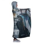 ArKnights Hooded Blanket - Wearable 3D Print Hooded Blanket