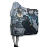 ArKnights Hooded Blanket - Wearable 3D Print Hooded Blanket