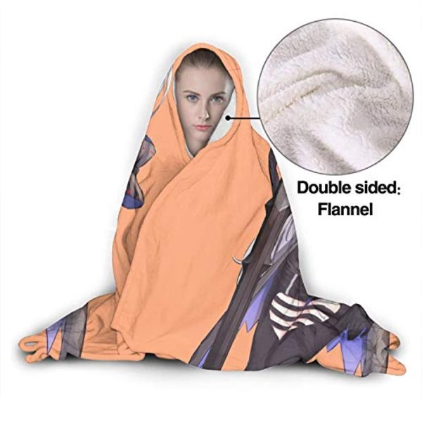 ArKnights Hooded Blanket - Wearable 3D Print Hooded Blanket