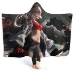 ArKnights Hooded Blanket - Wearable 3D Print Hooded Blanket