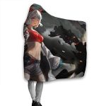 ArKnights Hooded Blanket - Wearable 3D Print Hooded Blanket