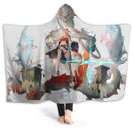 ArKnights Hooded Blanket - Wearable 3D Print Hooded Blanket