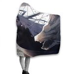 ArKnights Hooded Blanket - Wearable 3D Print Hooded Blanket