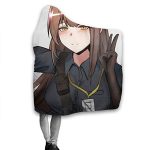 ArKnights Hooded Blanket - Wearable 3D Print Hooded Blanket