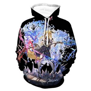 Arknights Hoodies - 3D Print Hooded Pullover Sweatshirt