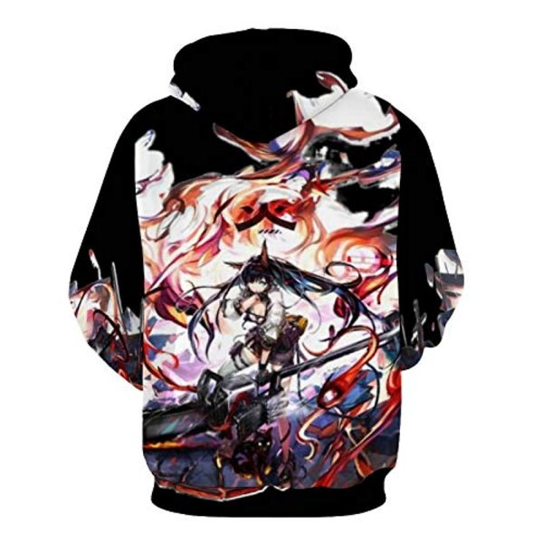 Arknights Hoodies - 3D Print Hooded Pullover Sweatshirt