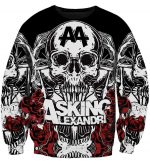 Asking Alexandria Hoodies - Pullover Black Hoodie