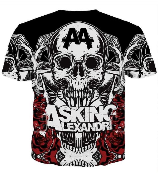 Asking Alexandria Hoodies - Pullover Black Hoodie