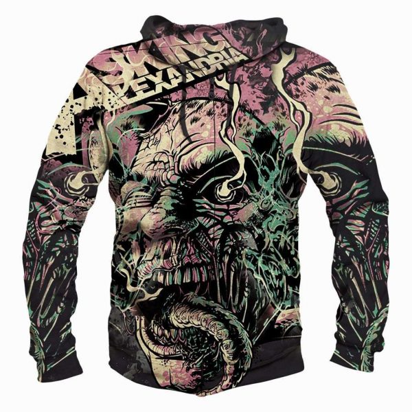 Asking Alexandria Hoodies - Pullover Black Hoodie