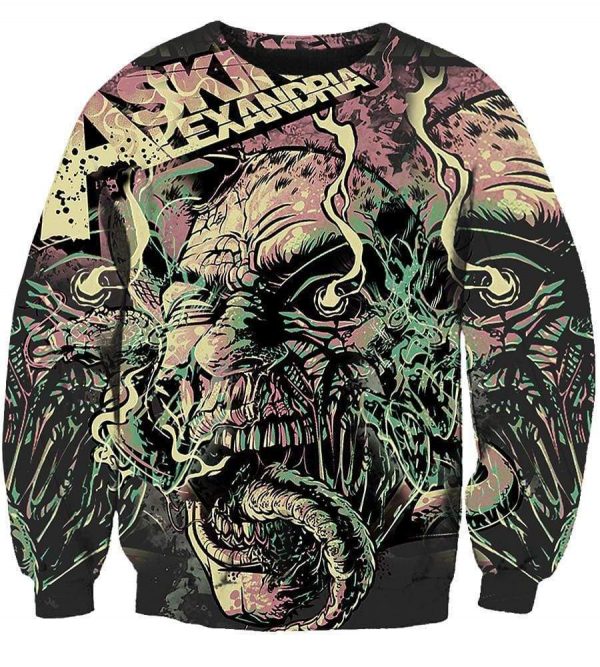 Asking Alexandria Hoodies - Pullover Black Hoodie