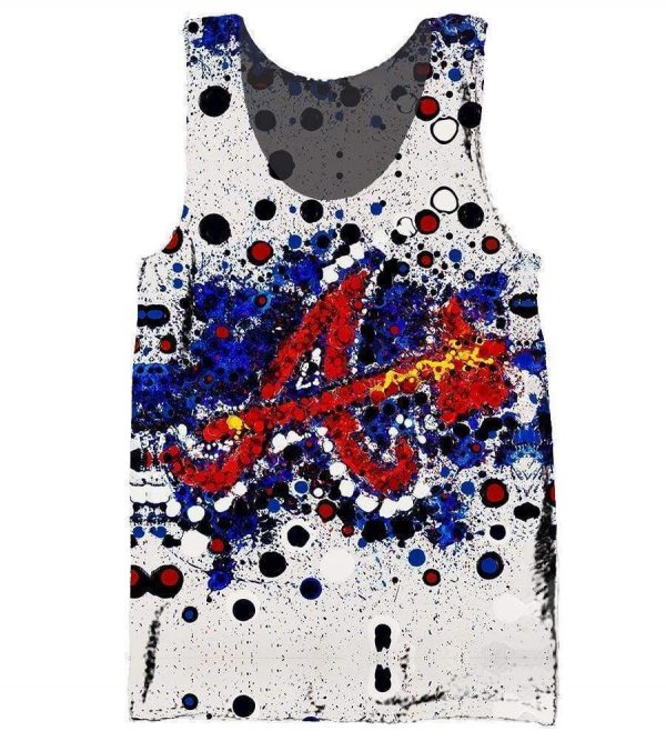 Atlanta Braves Hoodies - Pullover White Hoodie