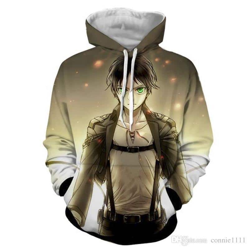 Attack On Titan 3D Printed Hoodies - Casual Pullover - Anime Hoodie Shop