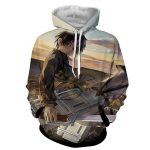 Attack on Titan 3D Printed Hoodies - Casual Pullover