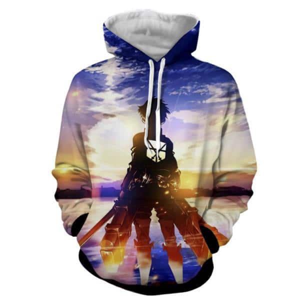 Attack On Titan 3D Printed Hoodies - Casual Pullover - Anime Hoodie Shop