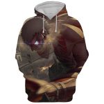 Attack On Titan Eren Jeager 3D Printed Hoodie