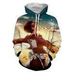Attack On Titan Eren Yeager 3D Printed Hoodie