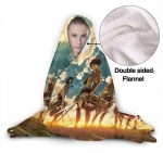 Attack On Titan Hooded Blanket - Anime Blankets