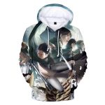 Attack On Titan Hoodies - Attack On Titan Anime Series Mikasa 3D Printed Hoodie