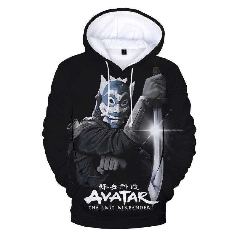 Avatar The Last Airbender 3D Printed Hoodie Sweatshirts