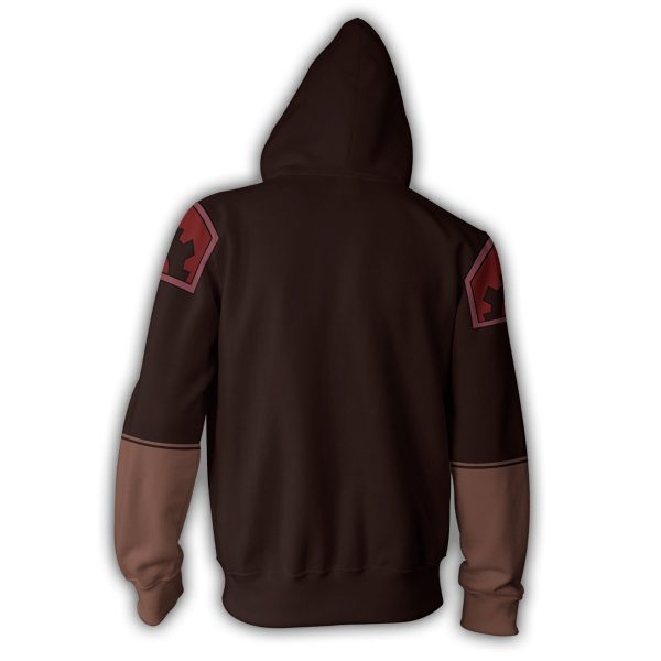 Avatar: The Last Airbender Asami Hoodies - Zip Up Hoodie