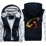 Avatar the Last Airbender Fire Bender Zuko Jacket -  Zip Up Soft Fleece Jackets