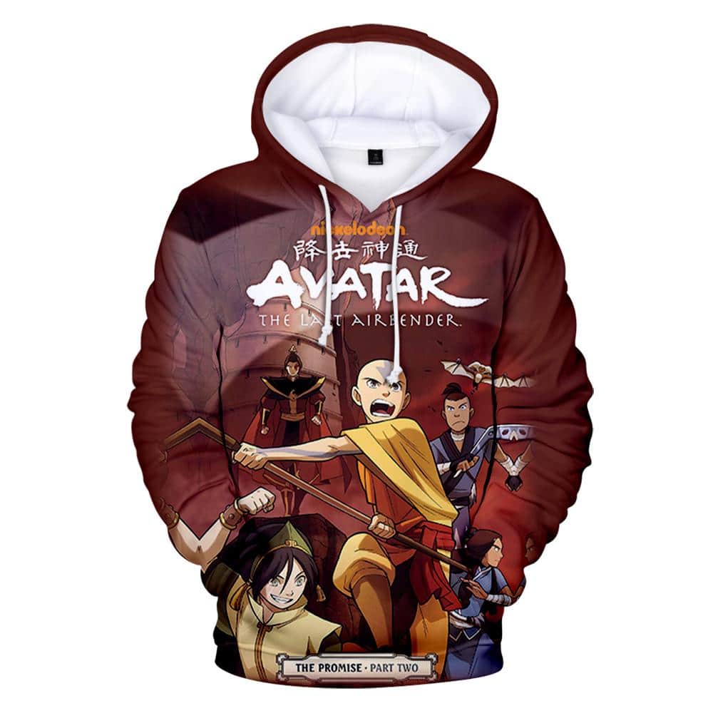 Avatar the Last Airbender Hooded Sweatshirt - Anime 3D Printed Hoodies