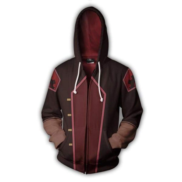 Avatar: The Last Airbender Hoodie Cosplay Costume Anime Zipper Jacket