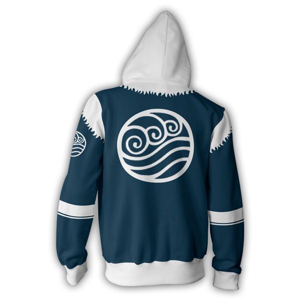 Avatar: The Last Airbender Korra Hoodies - Zip Up Hoodie