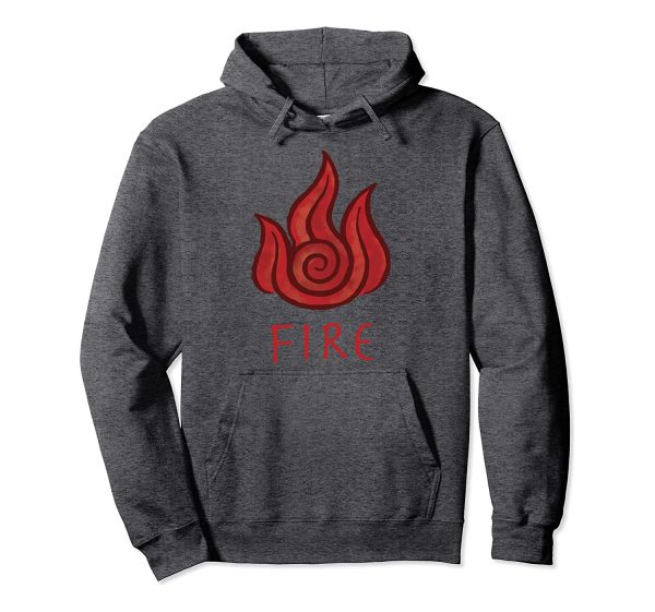 Avatar The Last Airbender Pullover - Fire Element Painted Hoodie