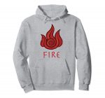 Avatar The Last Airbender Pullover - Fire Element Painted Hoodie