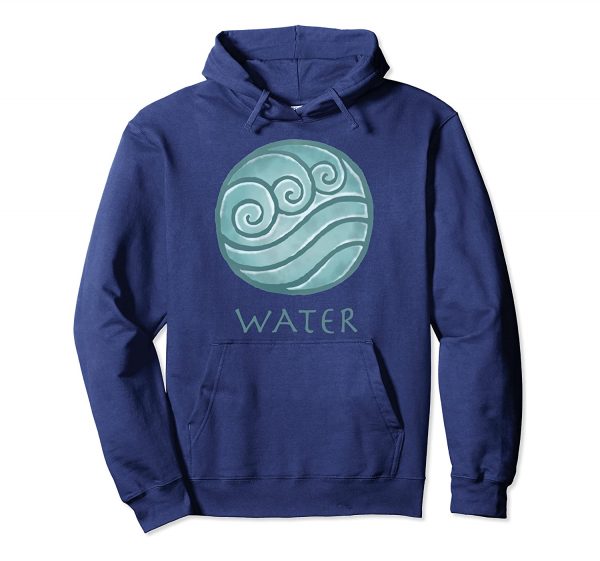 Avatar The Last Airbender Pullover - Painted Water Element Hoodie