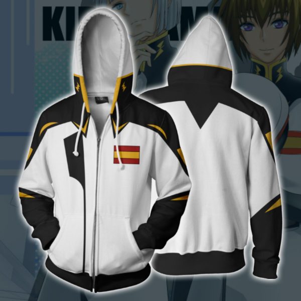 Avatar: The Last Airbender Zaft Uniform Gundam Hoodies - Zip Up Hoodie