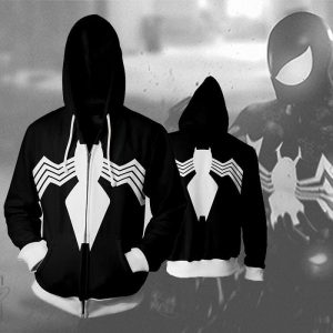 Avengers Hoodie - Spider-Man Zip Up Hoodie