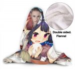 Azur Lane Hooded Blanket - Anime Flannel Warm Blanket